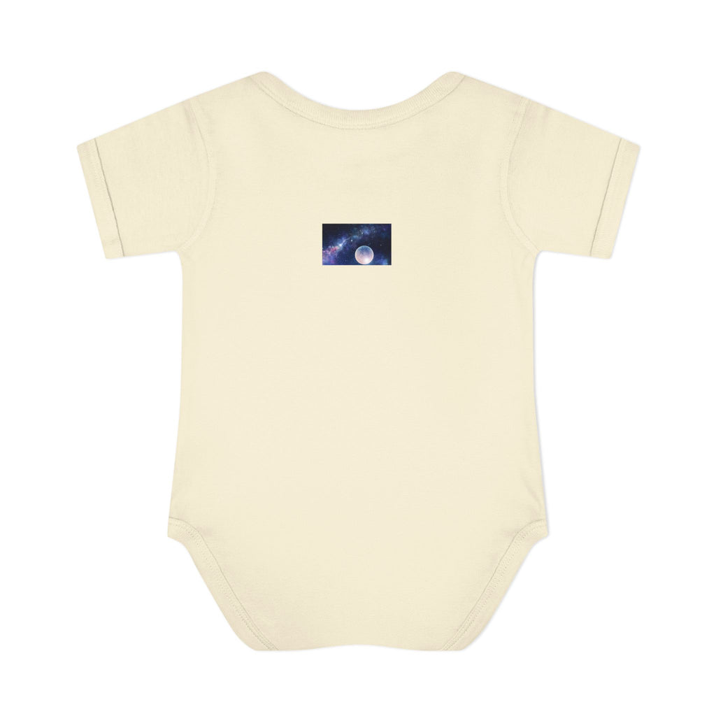 Baby Bodysuit — Moonlit Fox & Bunny Cute Nursery Graphic