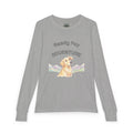 Youth Long Sleeve Tee — "Ready for Adventure" Golden Retriever Kids Shirt