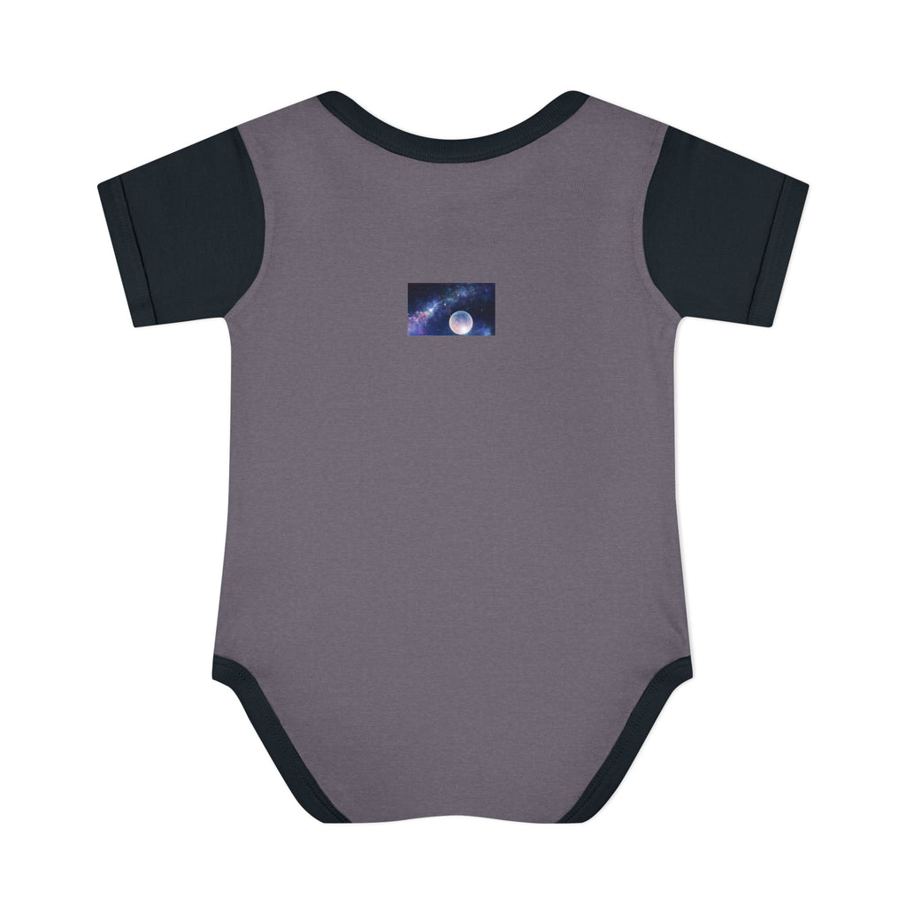 Baby Bodysuit — Moonlit Fox & Bunny Cute Nursery Graphic