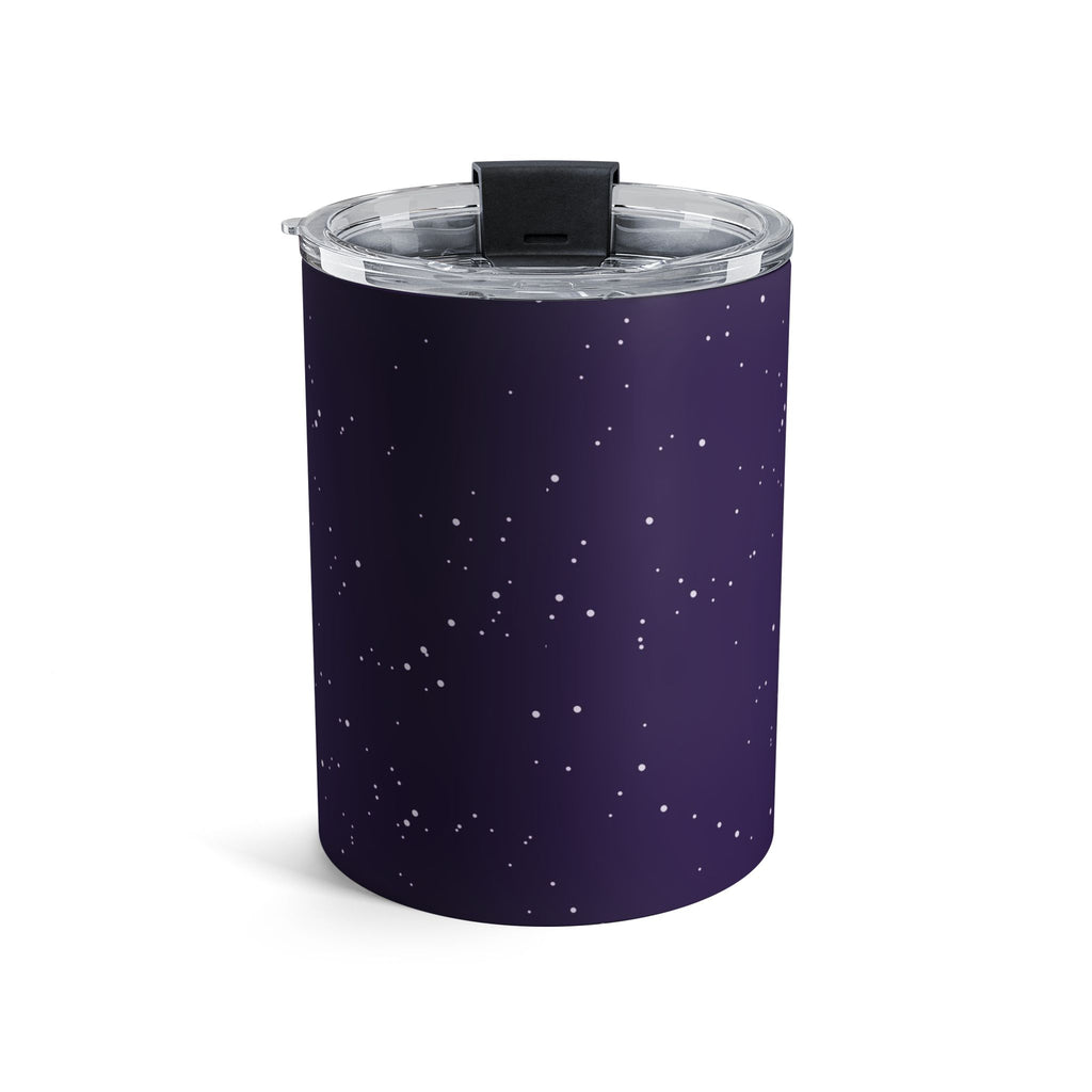 Wish Upon a Star 10oz Tumbler — Cute Fox & Bunny Night Sky Travel Mug