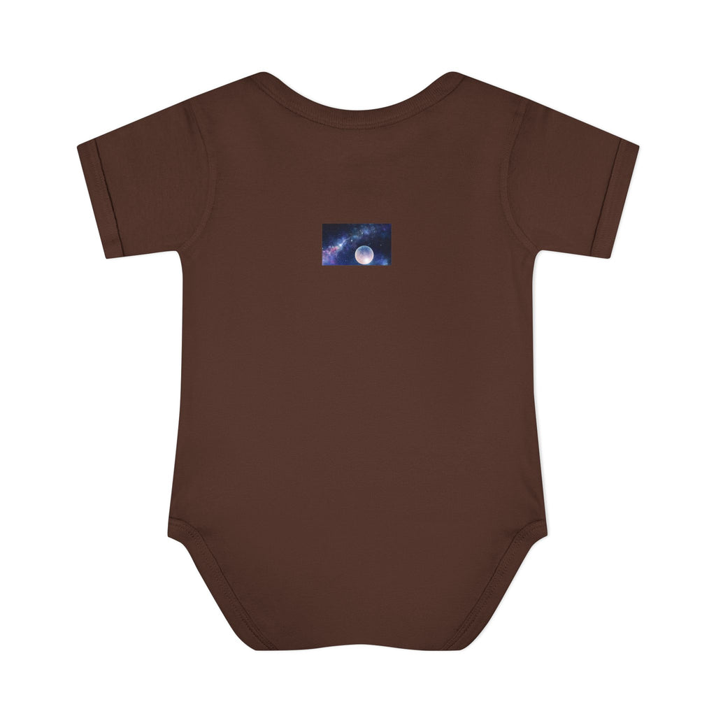 Baby Bodysuit — Moonlit Fox & Bunny Cute Nursery Graphic