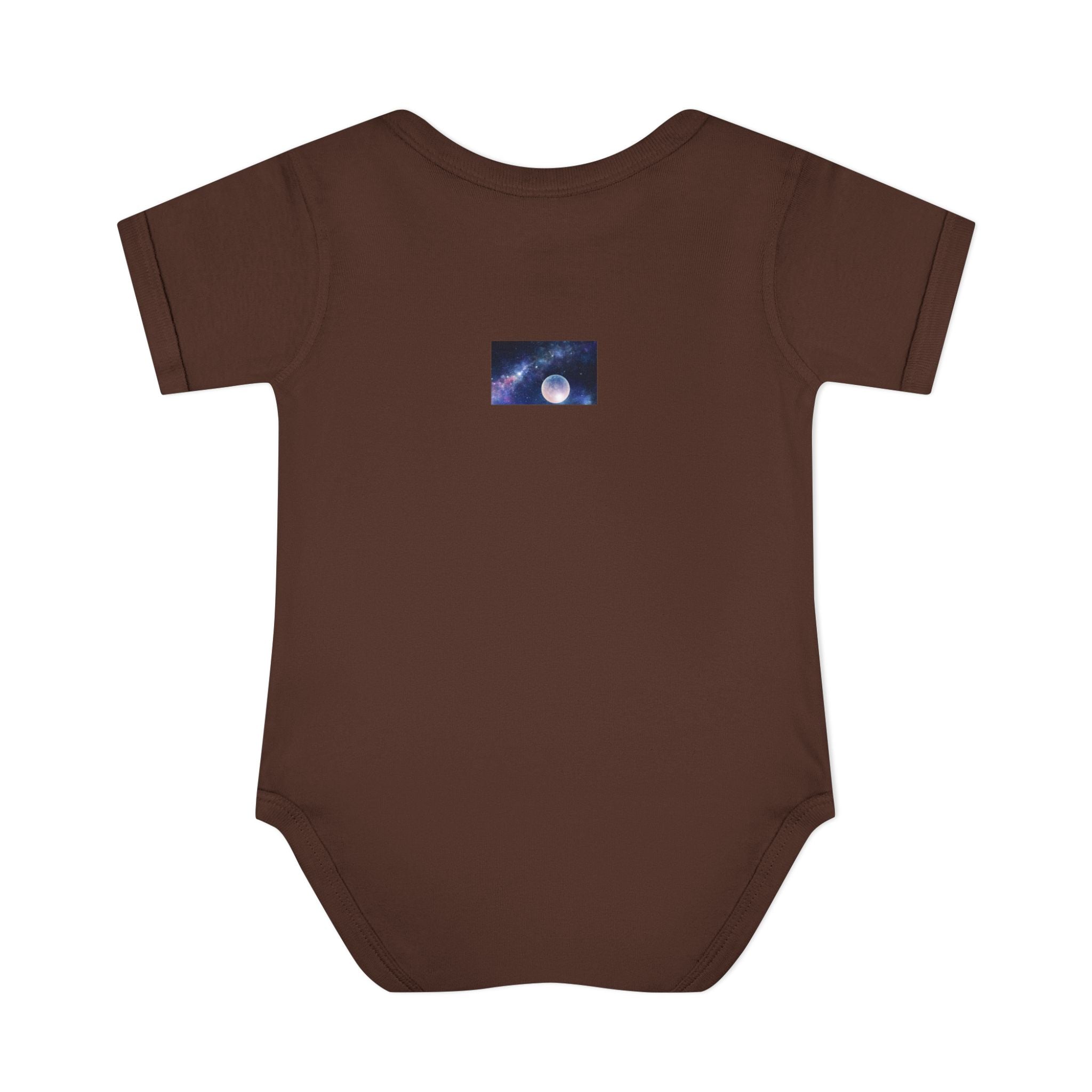 Baby Bodysuit — Moonlit Fox & Bunny Cute Nursery Graphic