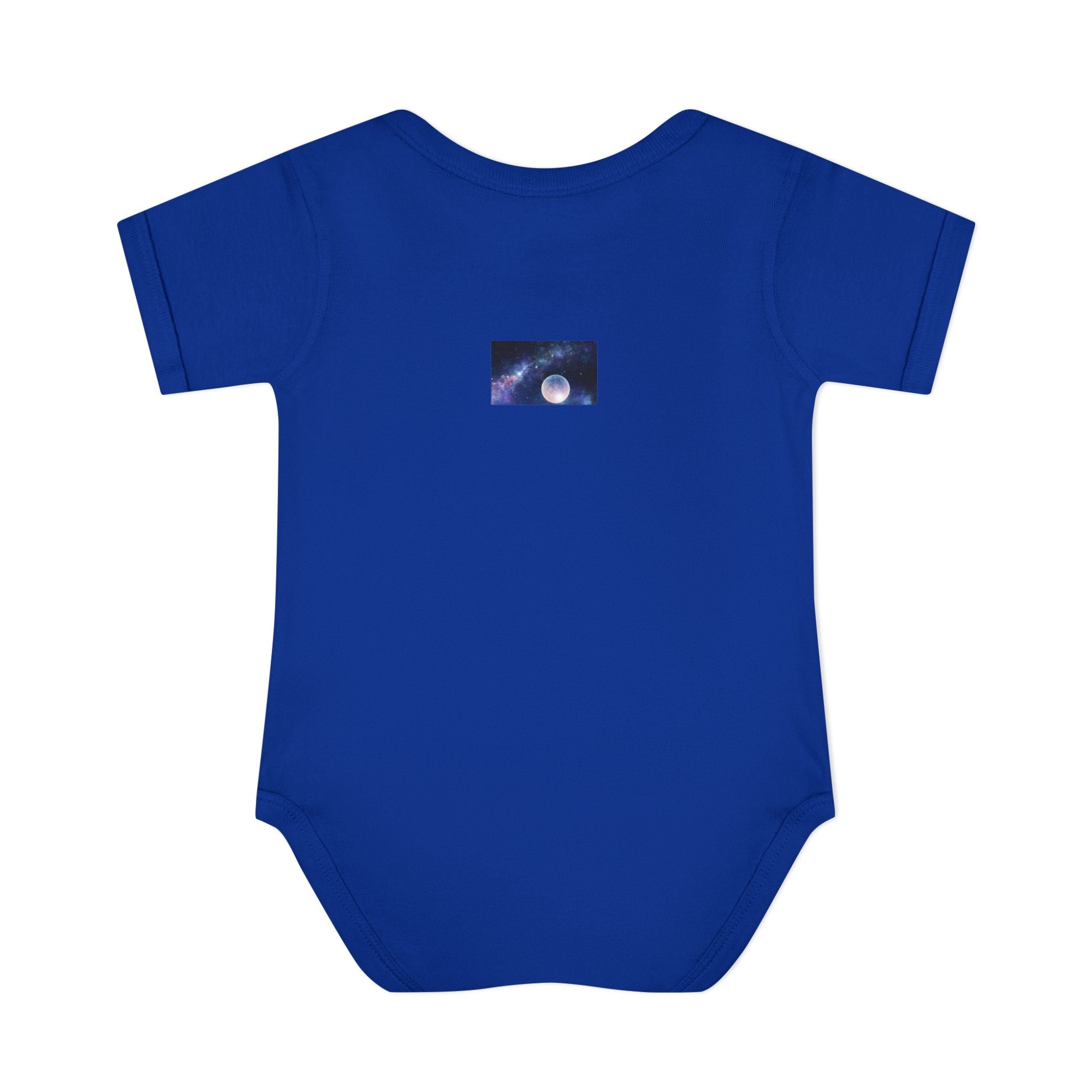 Baby Bodysuit — Moonlit Fox & Bunny Cute Nursery Graphic
