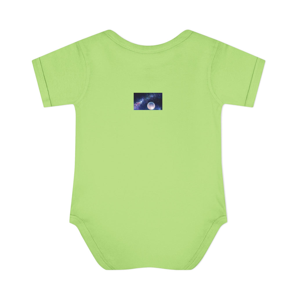 Baby Bodysuit — Moonlit Fox & Bunny Cute Nursery Graphic
