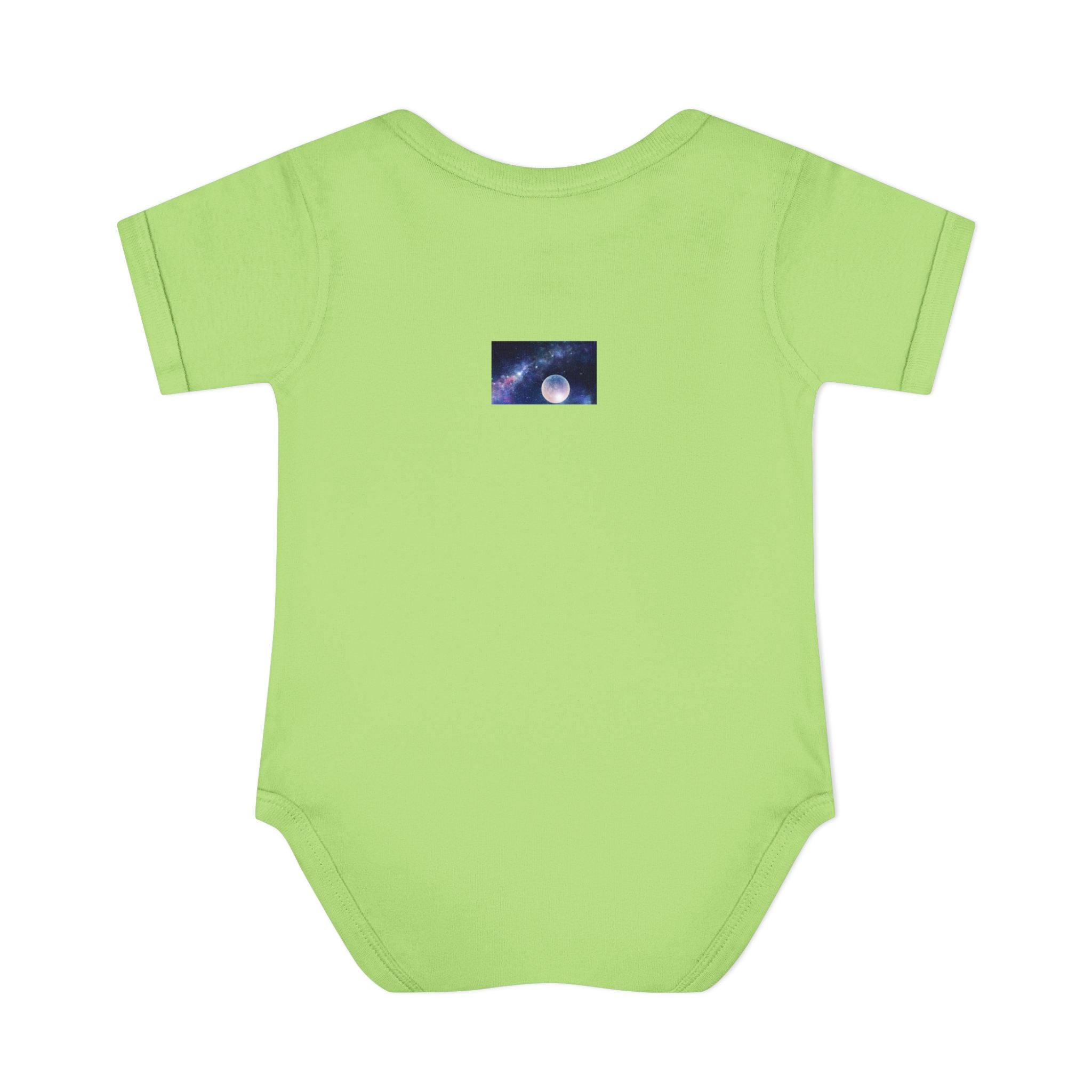 Baby Bodysuit — Moonlit Fox & Bunny Cute Nursery Graphic