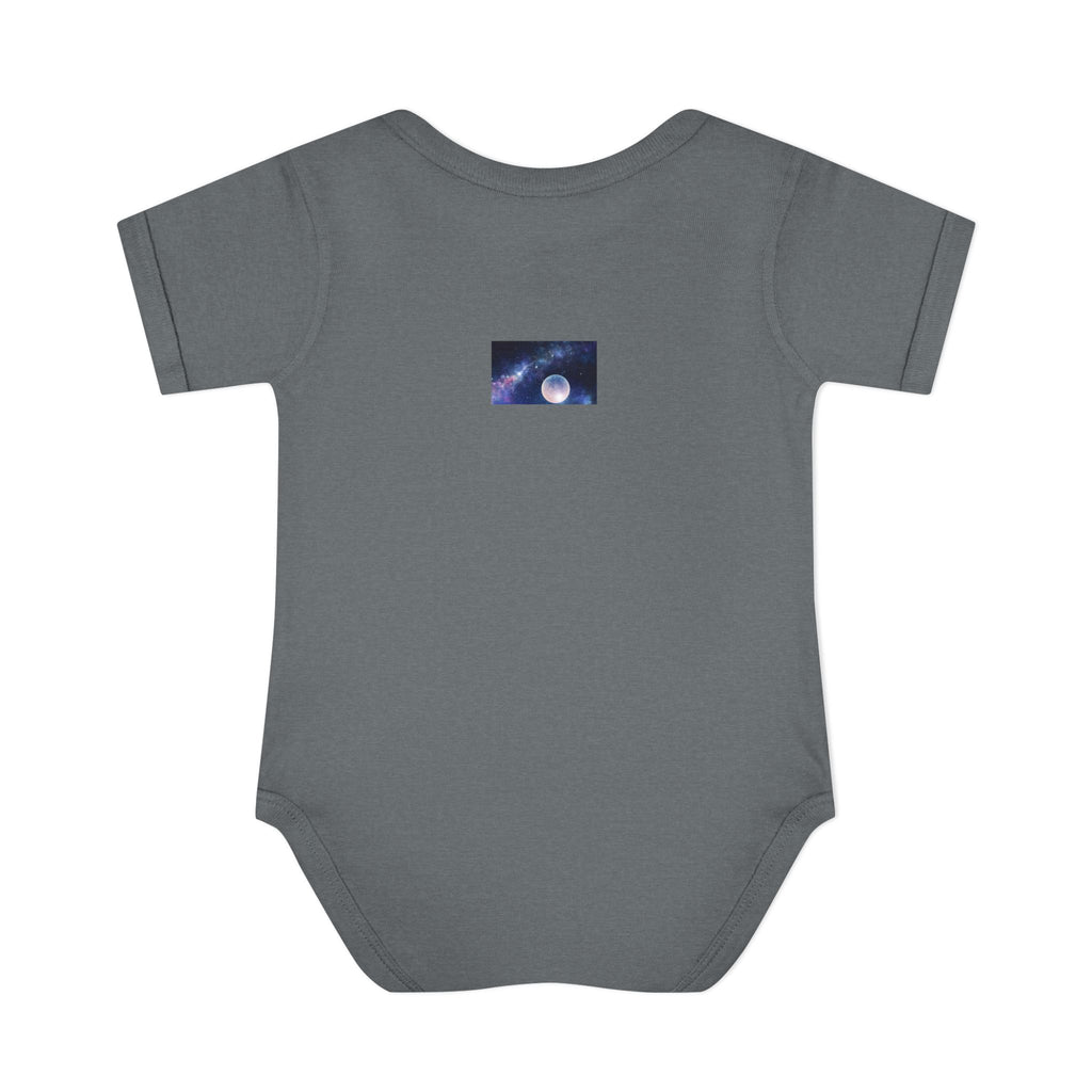 Baby Bodysuit — Moonlit Fox & Bunny Cute Nursery Graphic
