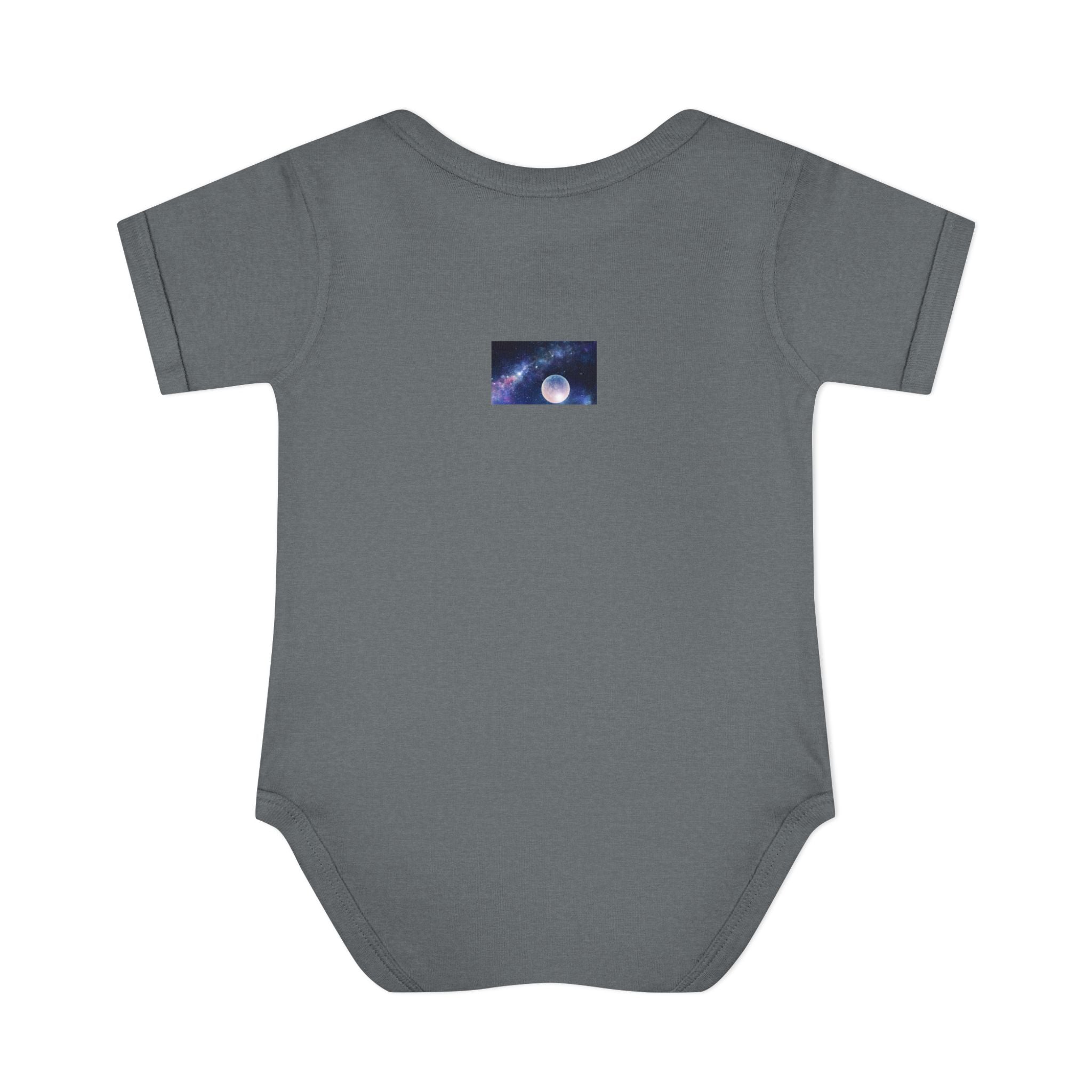 Baby Bodysuit — Moonlit Fox & Bunny Cute Nursery Graphic