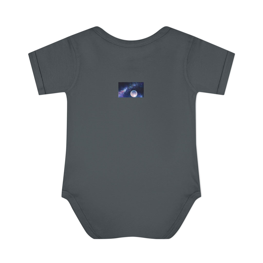 Baby Bodysuit — Moonlit Fox & Bunny Cute Nursery Graphic
