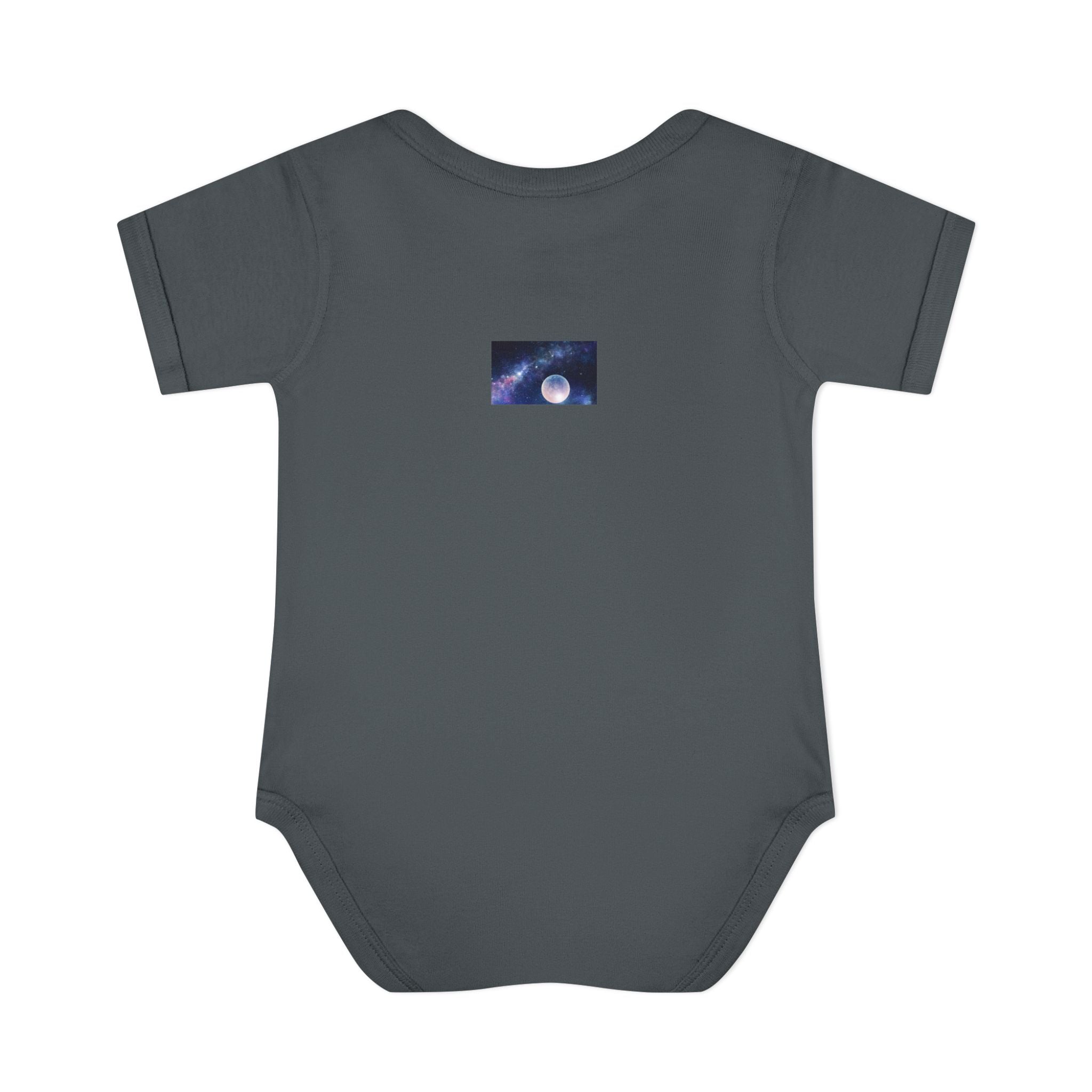 Baby Bodysuit — Moonlit Fox & Bunny Cute Nursery Graphic
