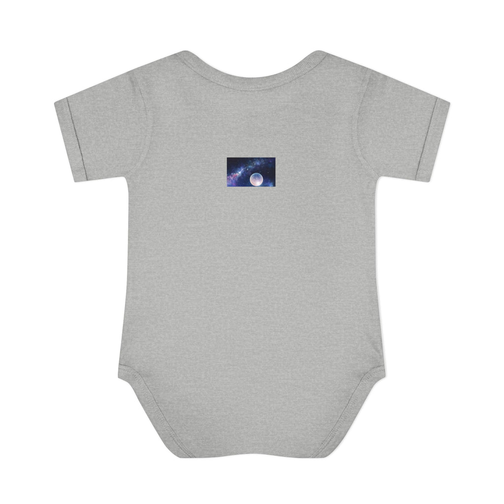 Baby Bodysuit — Moonlit Fox & Bunny Cute Nursery Graphic