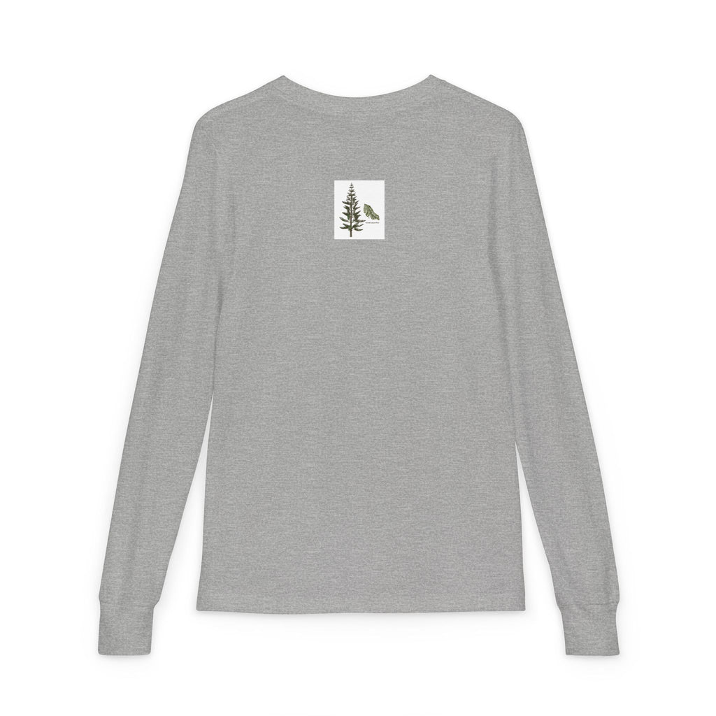 Youth Long Sleeve Tee — "Ready for Adventure" Golden Retriever Kids Shirt