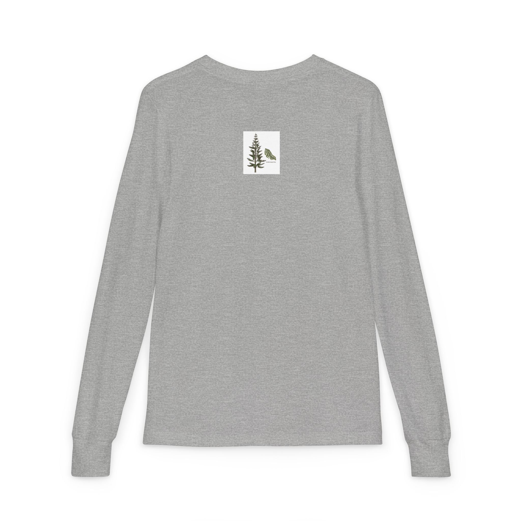 Youth Long Sleeve Tee — "Ready for Adventure" Golden Retriever Kids Shirt
