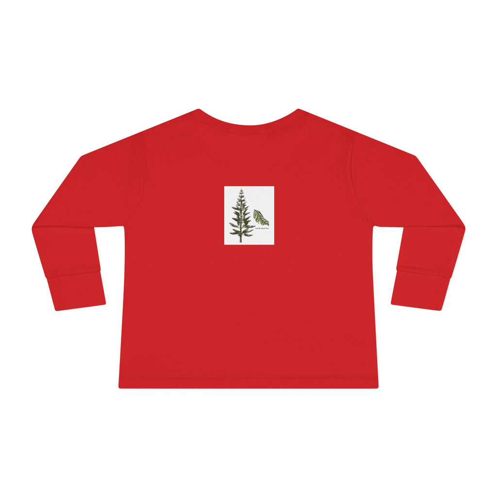 Toddler Long Sleeve Tee - Pup-cific Northwest Cozy puppy