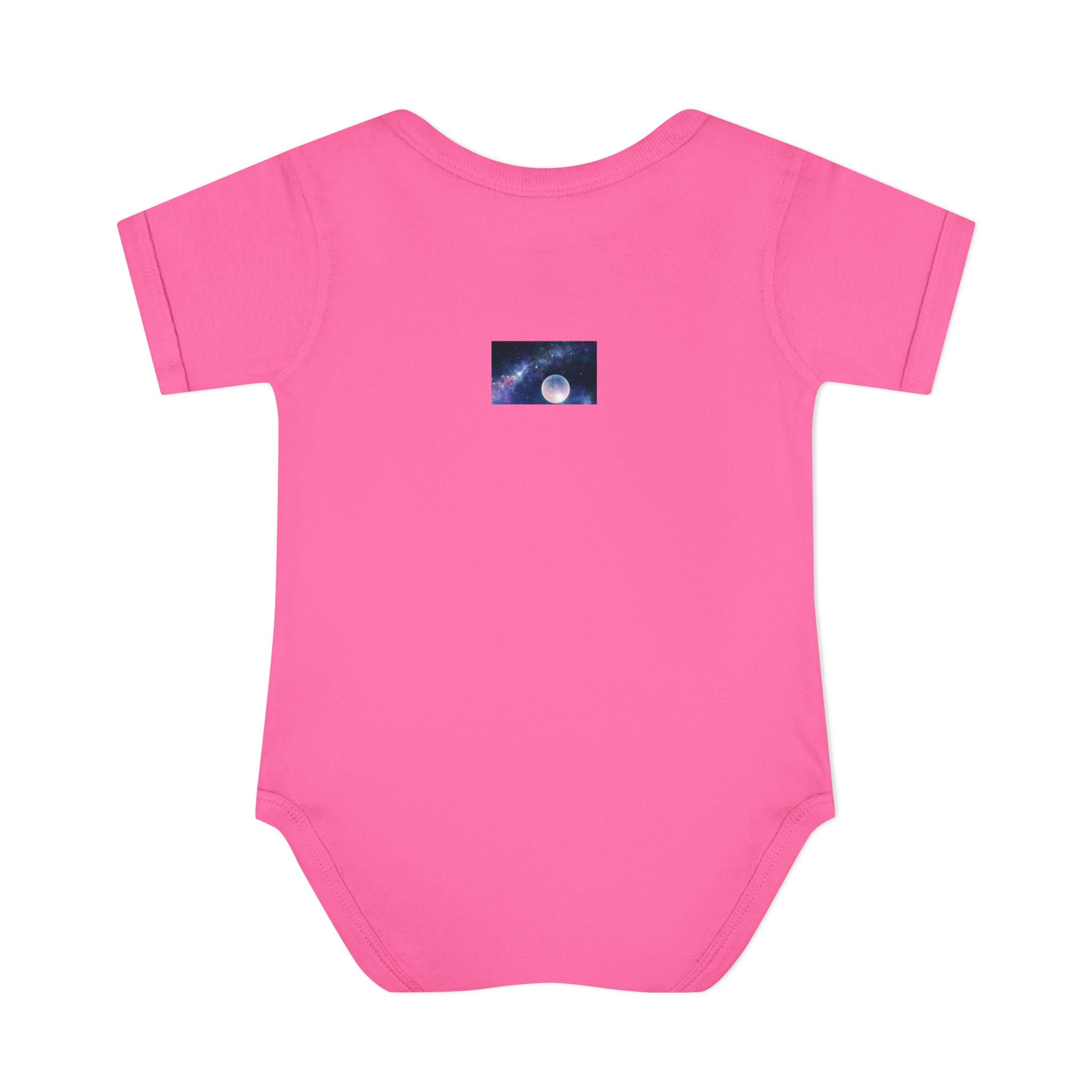 Baby Bodysuit — Moonlit Fox & Bunny Cute Nursery Graphic