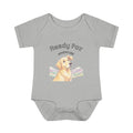 Ready for Adventure Baby Bodysuit — Golden Retriever Puppy Graphic Infant Onesie