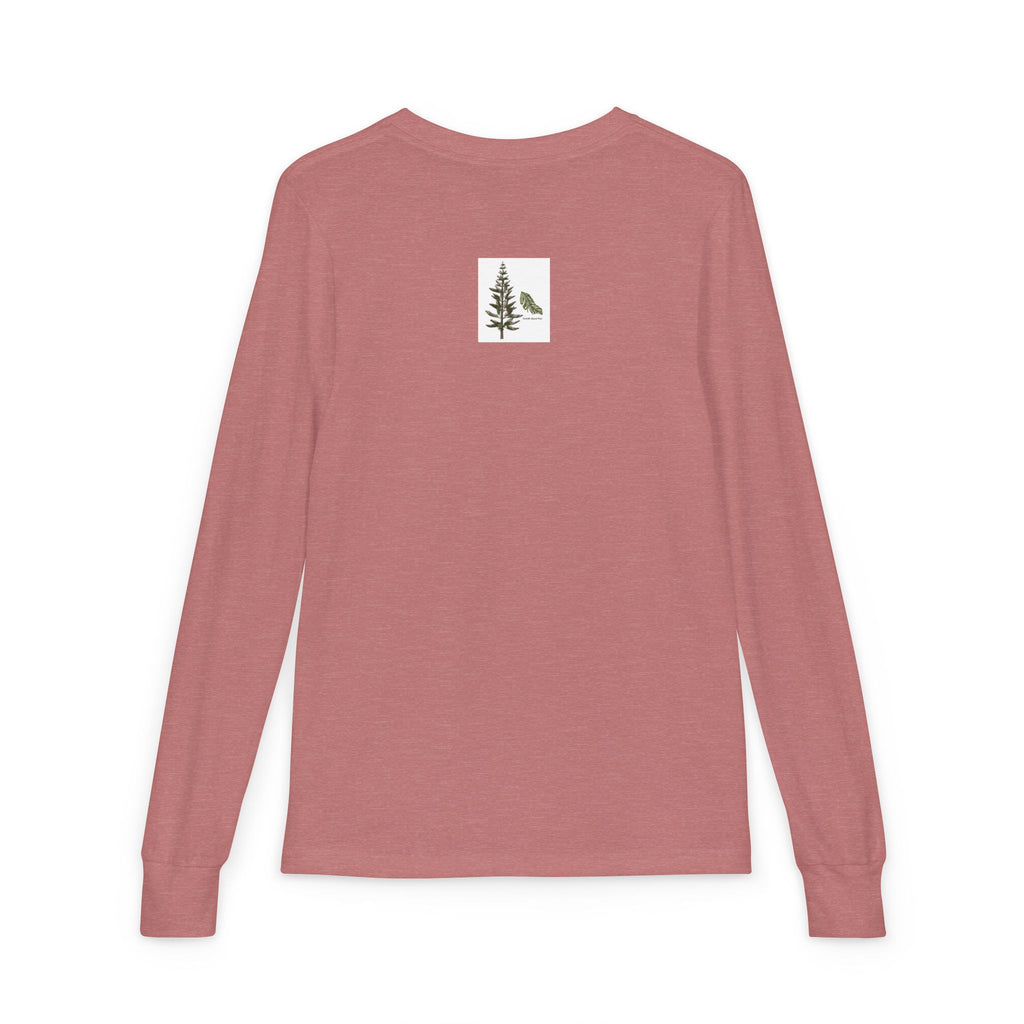 Youth Long Sleeve Tee — "Ready for Adventure" Golden Retriever Kids Shirt