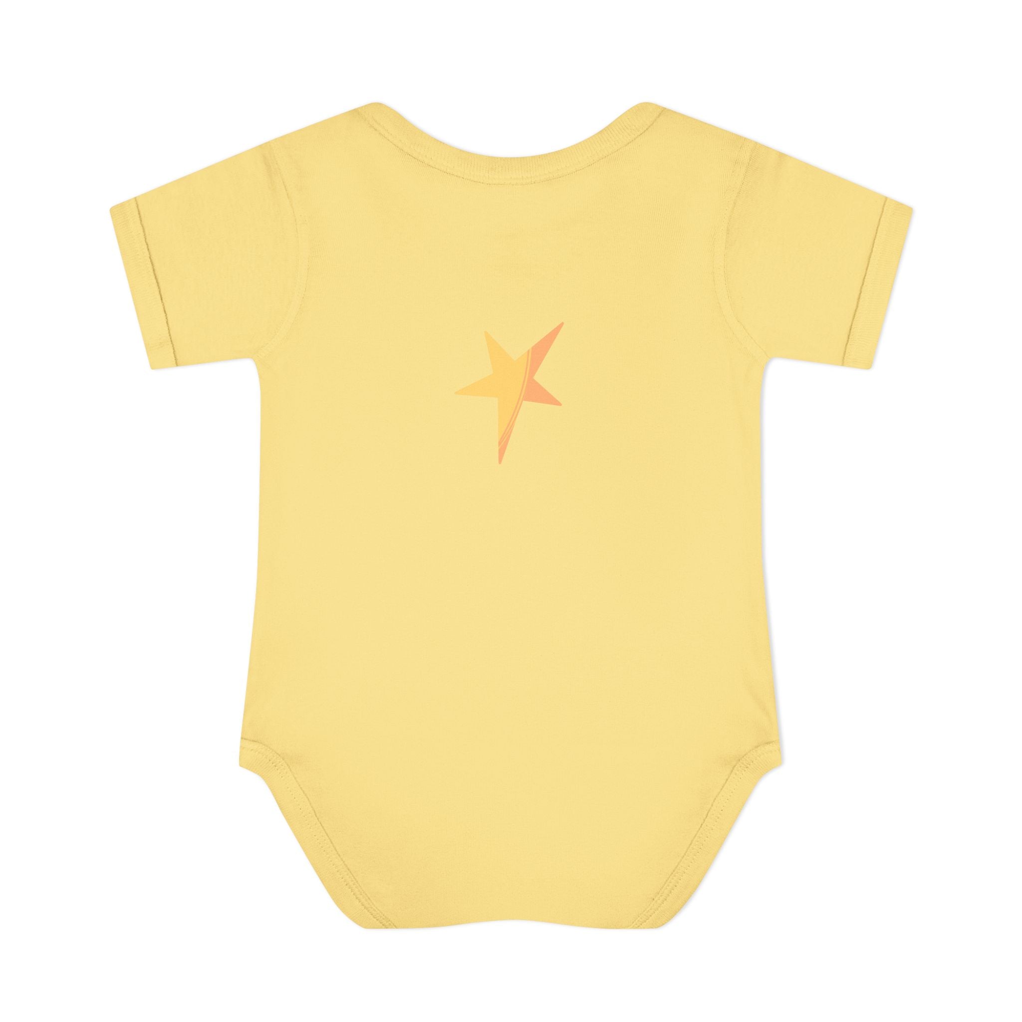 Baby Bodysuit - 'Wish Upon a Star' Fox & Bunny Night Sky Infant Onesie