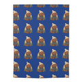PNW Puppy cozy Swaddle Blanket — Cozy Woodland Baby Wrap