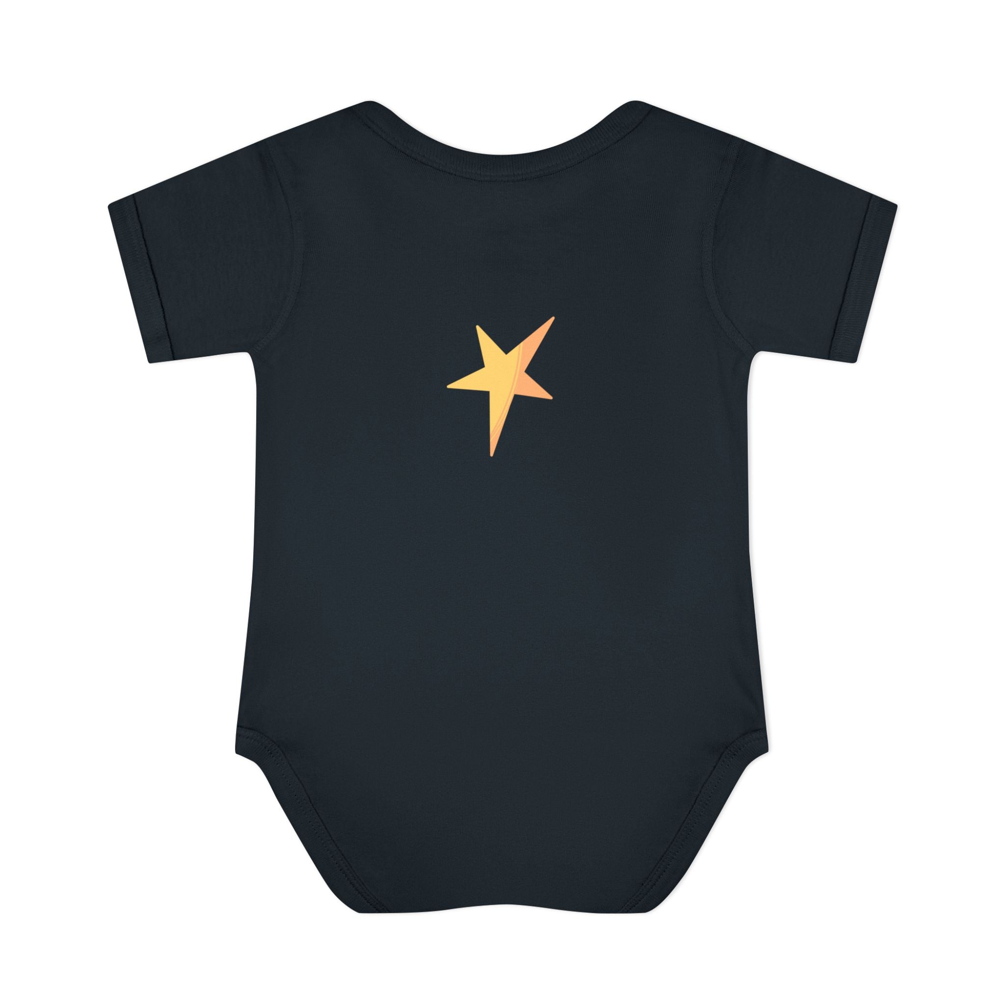 Baby Bodysuit - 'Wish Upon a Star' Fox & Bunny Night Sky Infant Onesie