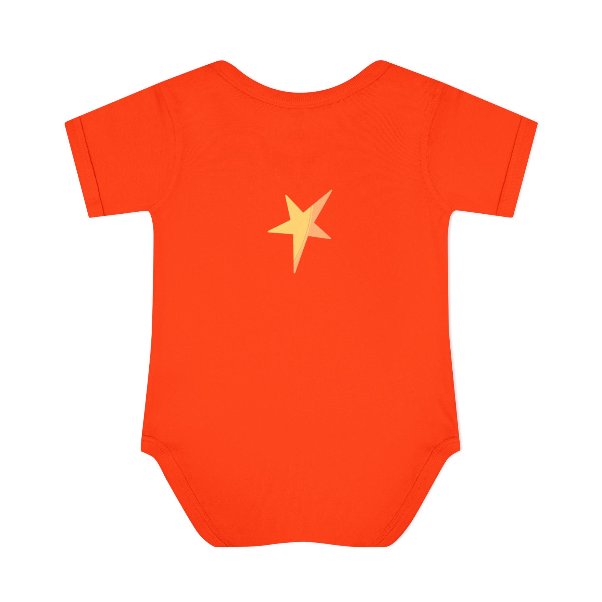 Baby Bodysuit - 'Wish Upon a Star' Fox & Bunny Night Sky Infant Onesie