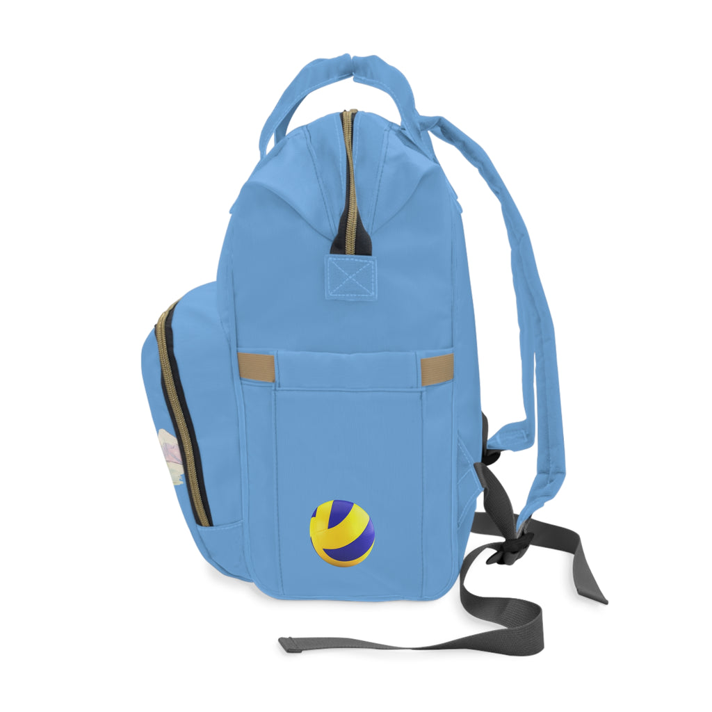 Ready For Adventure Diaper Backpack — Dog Print Multifunctional Baby Bag