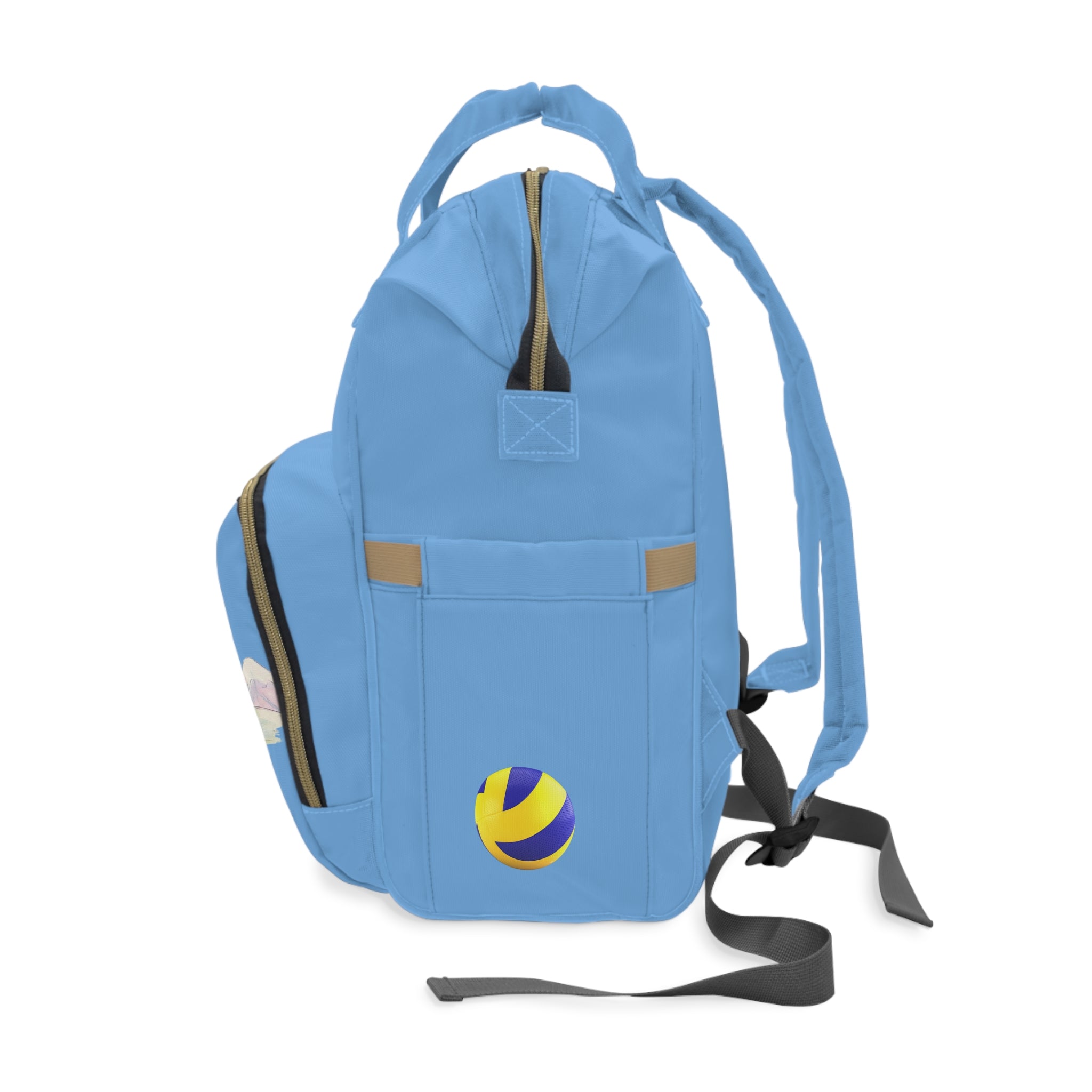 Ready For Adventure Diaper Backpack — Dog Print Multifunctional Baby Bag
