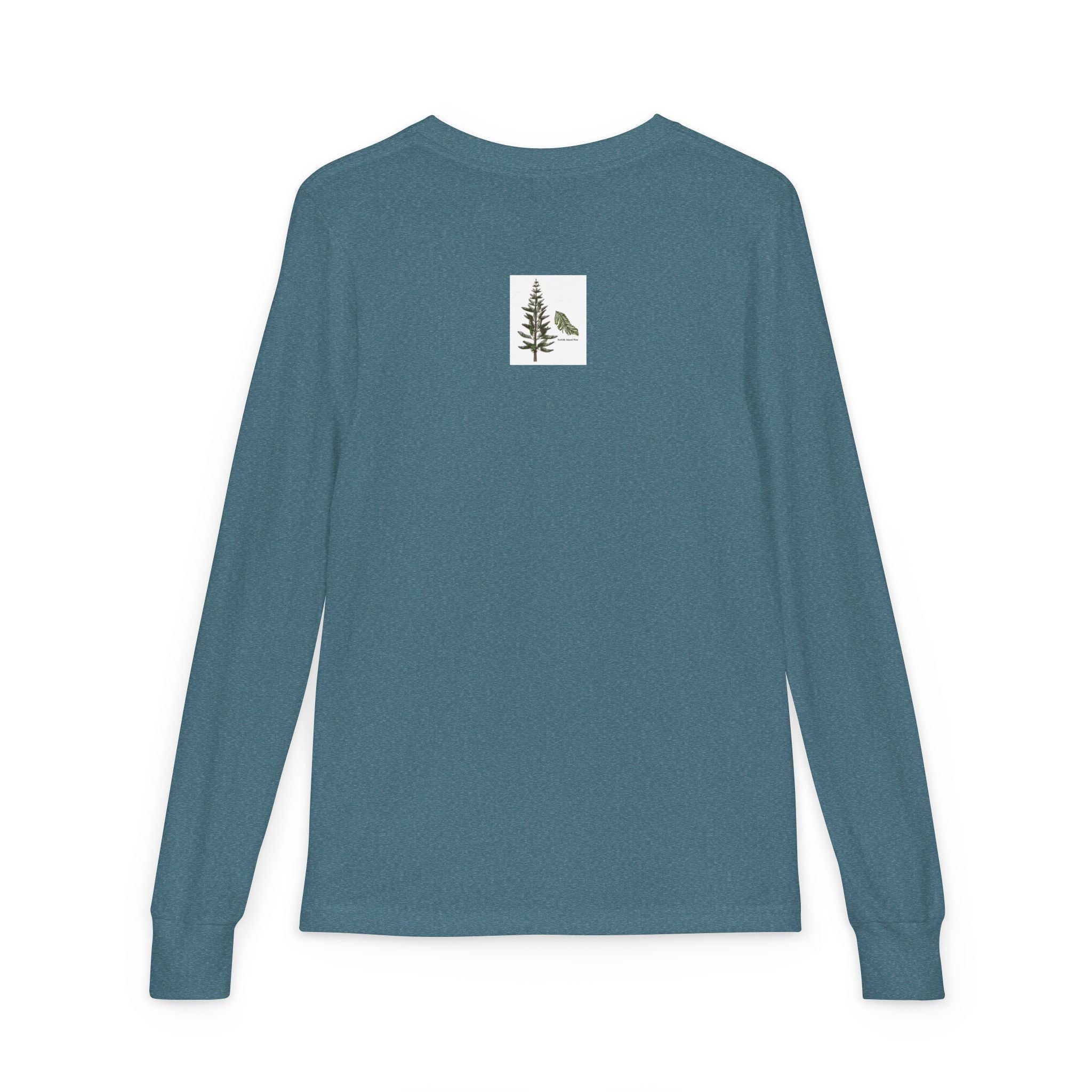 Youth Long Sleeve Tee — "Ready for Adventure" Golden Retriever Kids Shirt