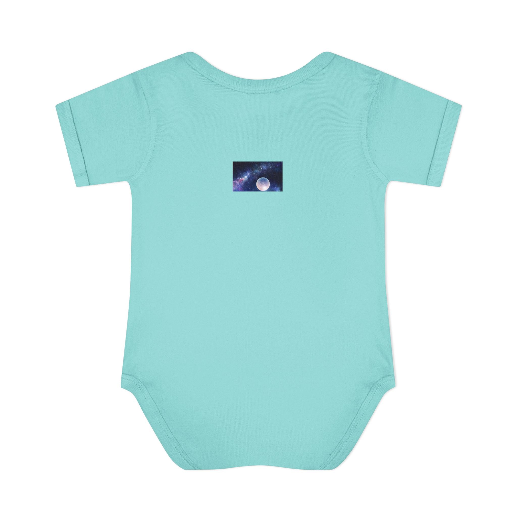 Baby Bodysuit — Moonlit Fox & Bunny Cute Nursery Graphic