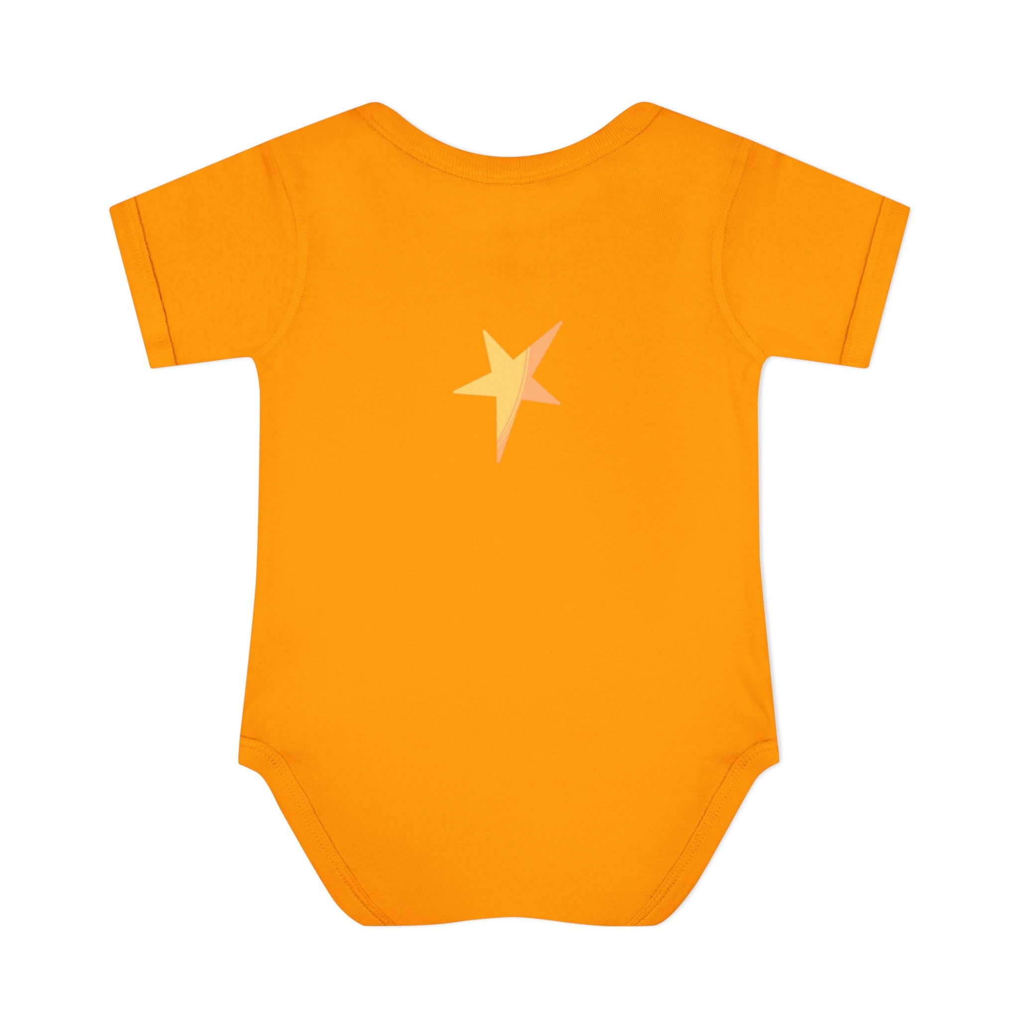 Baby Bodysuit - 'Wish Upon a Star' Fox & Bunny Night Sky Infant Onesie