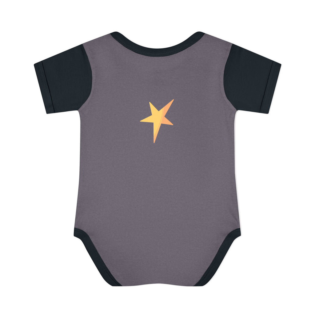 Baby Bodysuit - 'Wish Upon a Star' Fox & Bunny Night Sky Infant Onesie
