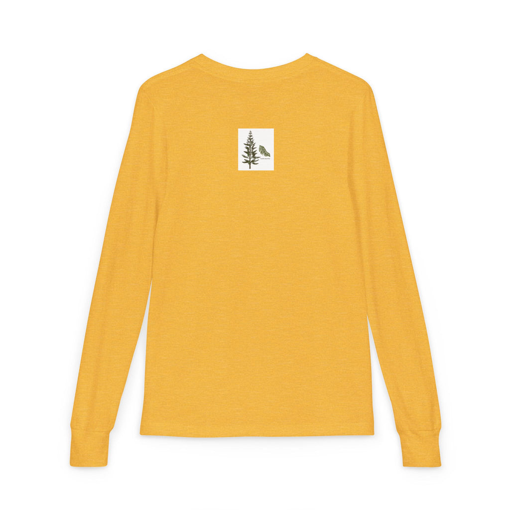Youth Long Sleeve Tee — "Ready for Adventure" Golden Retriever Kids Shirt