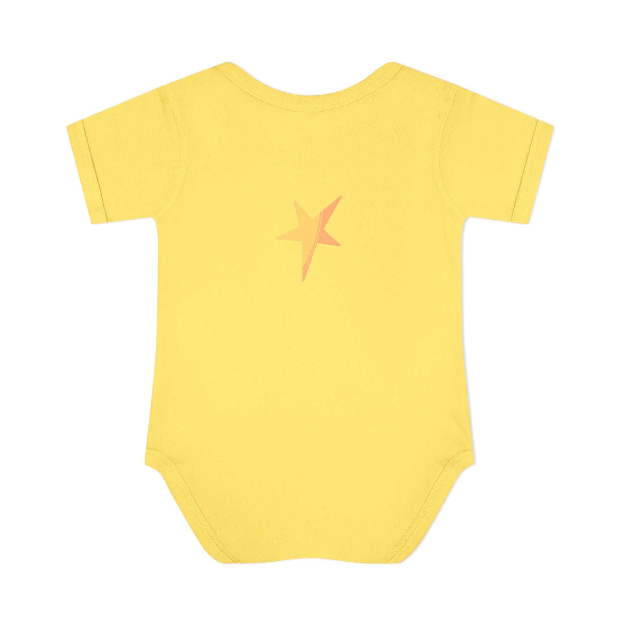 Baby Bodysuit - 'Wish Upon a Star' Fox & Bunny Night Sky Infant Onesie