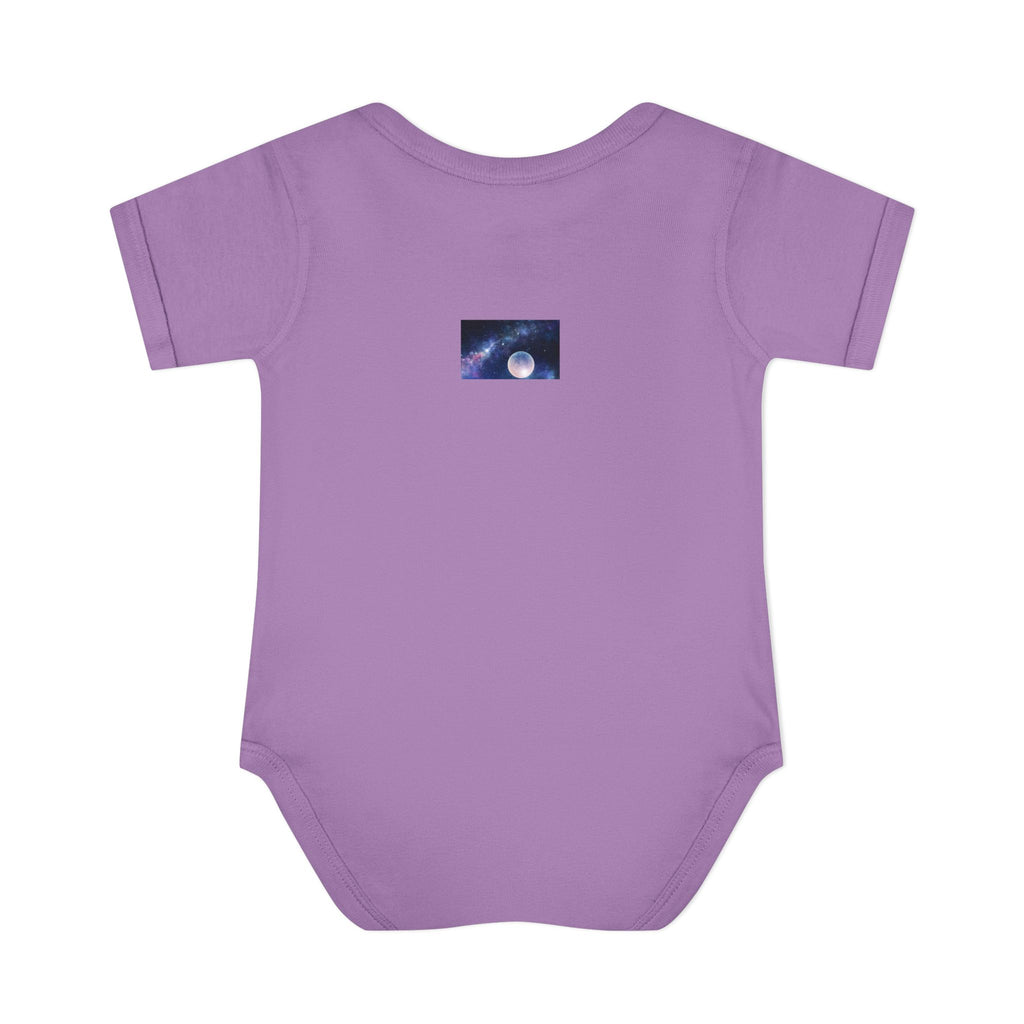 Baby Bodysuit — Moonlit Fox & Bunny Cute Nursery Graphic