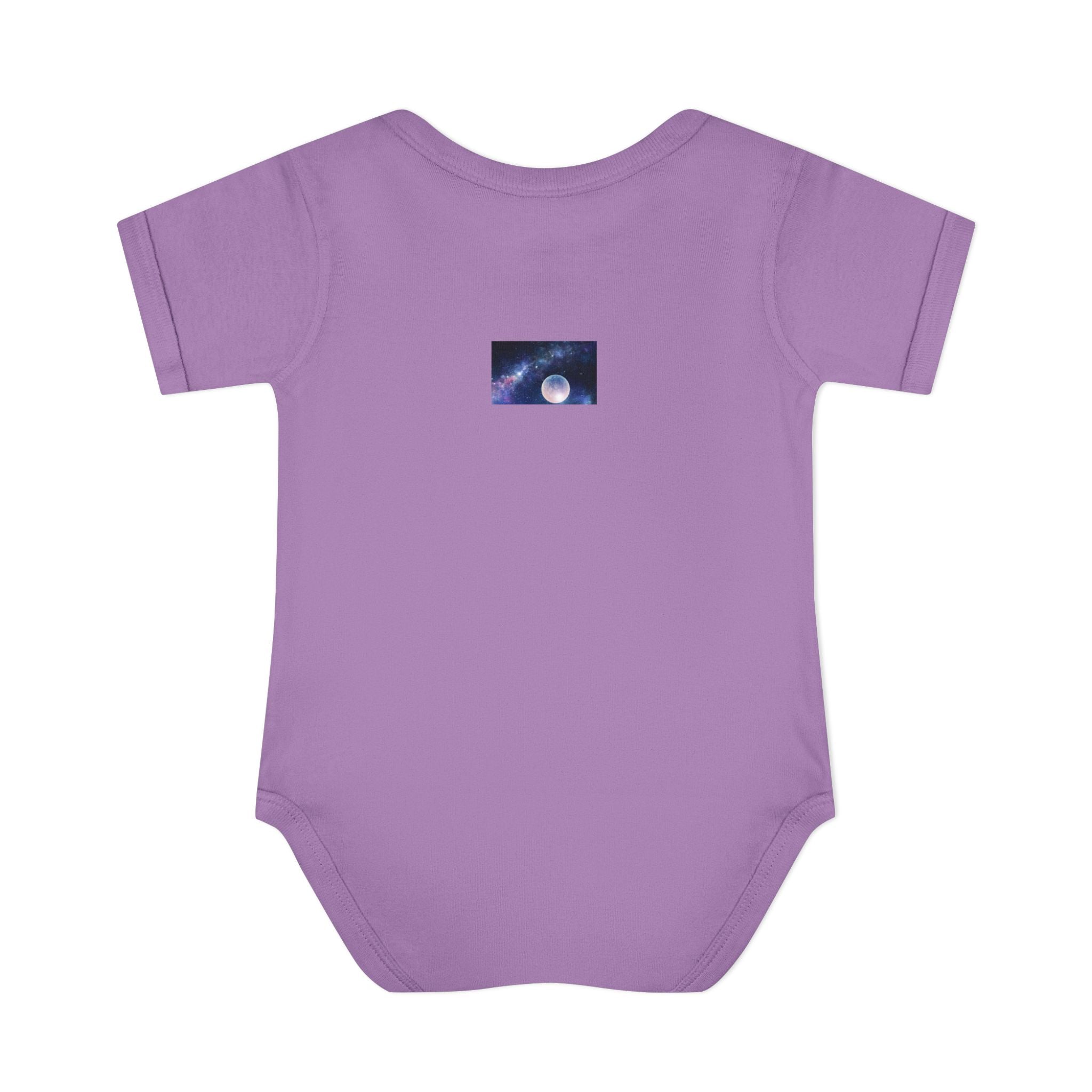 Baby Bodysuit — Moonlit Fox & Bunny Cute Nursery Graphic