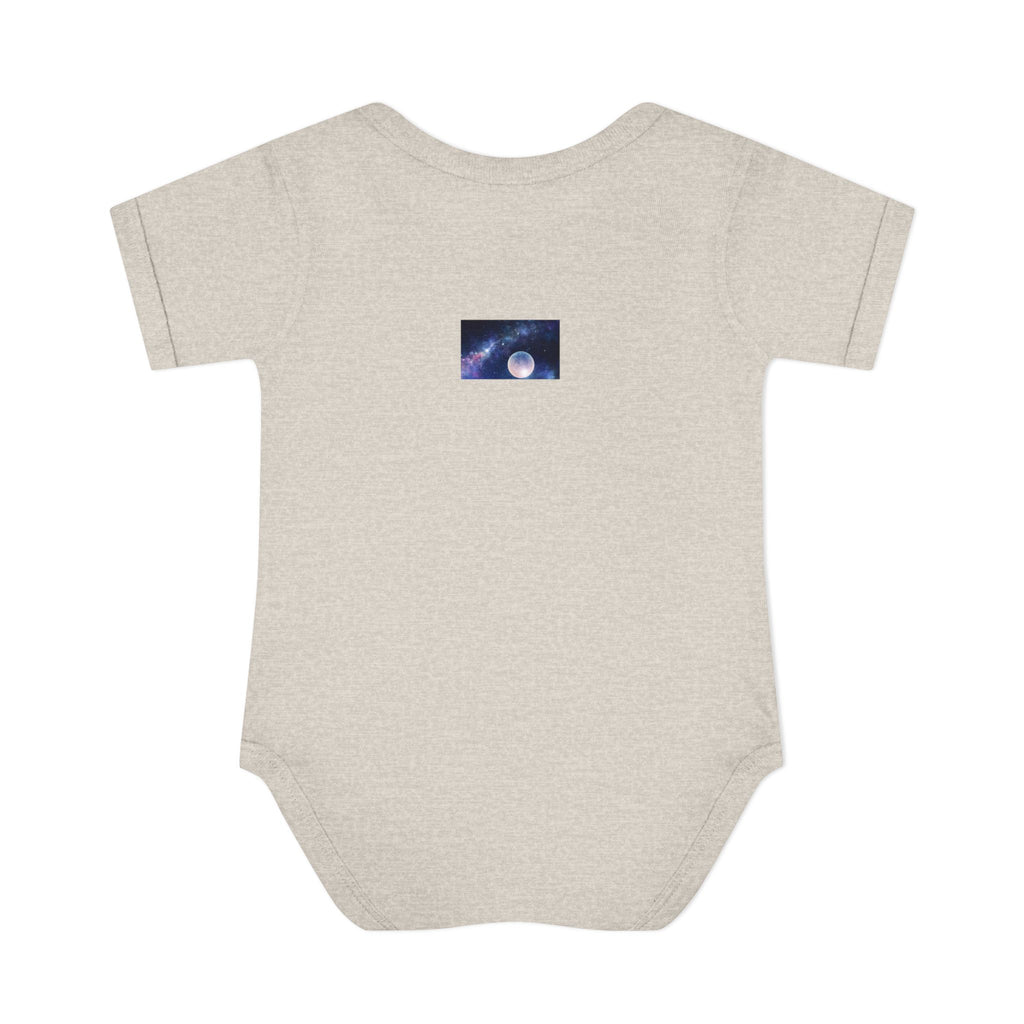 Baby Bodysuit — Moonlit Fox & Bunny Cute Nursery Graphic