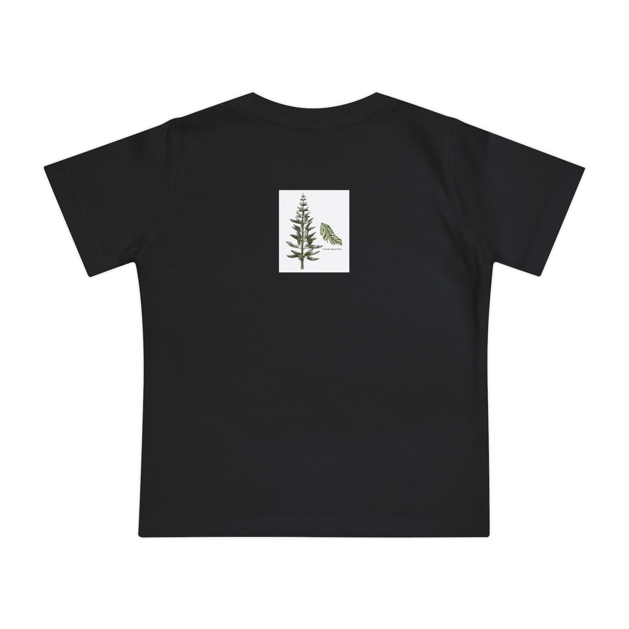 Pup-cific Northwest Baby T‑Shirt — Cute Plaid Puppy with Beanie, Baby Tee