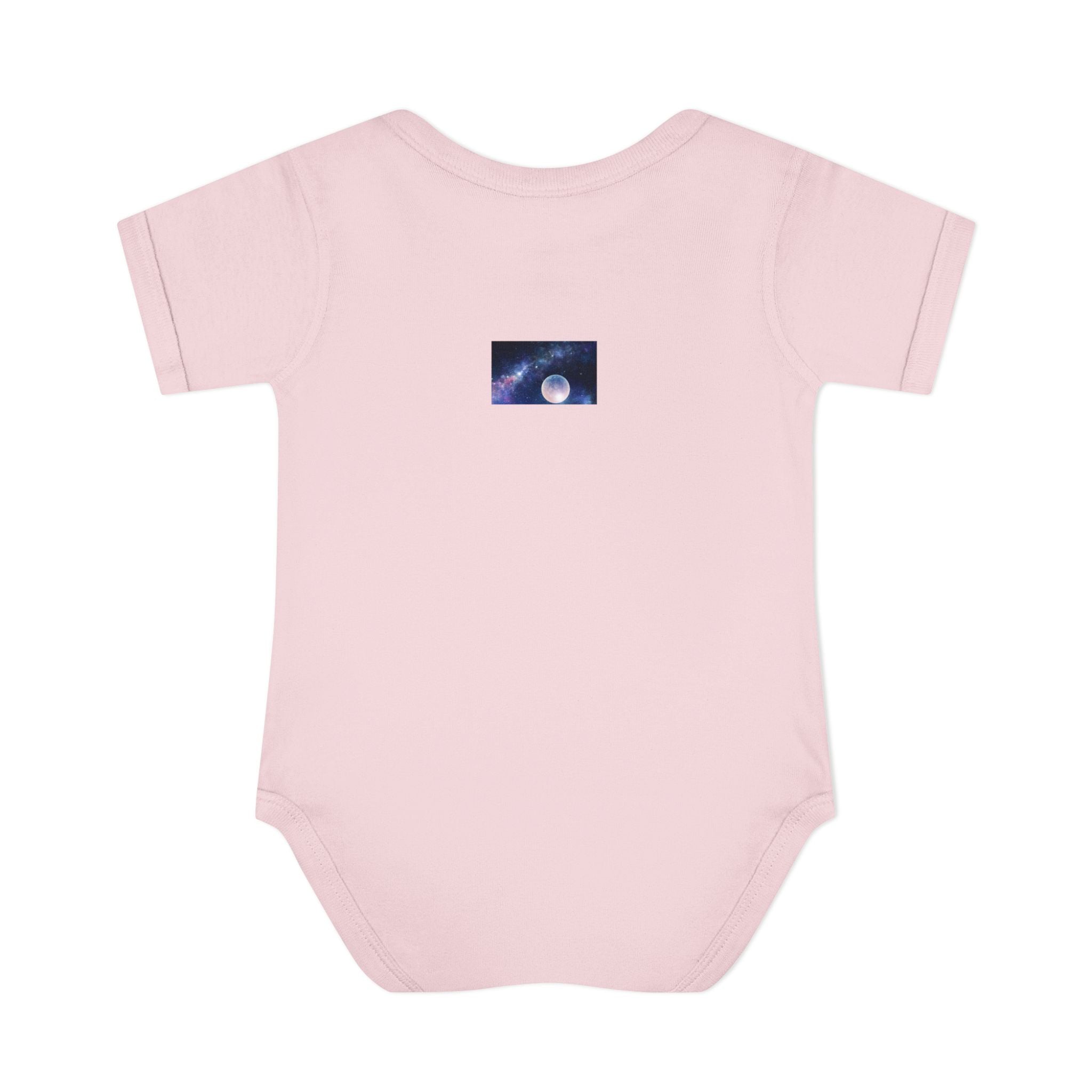 Baby Bodysuit — Moonlit Fox & Bunny Cute Nursery Graphic