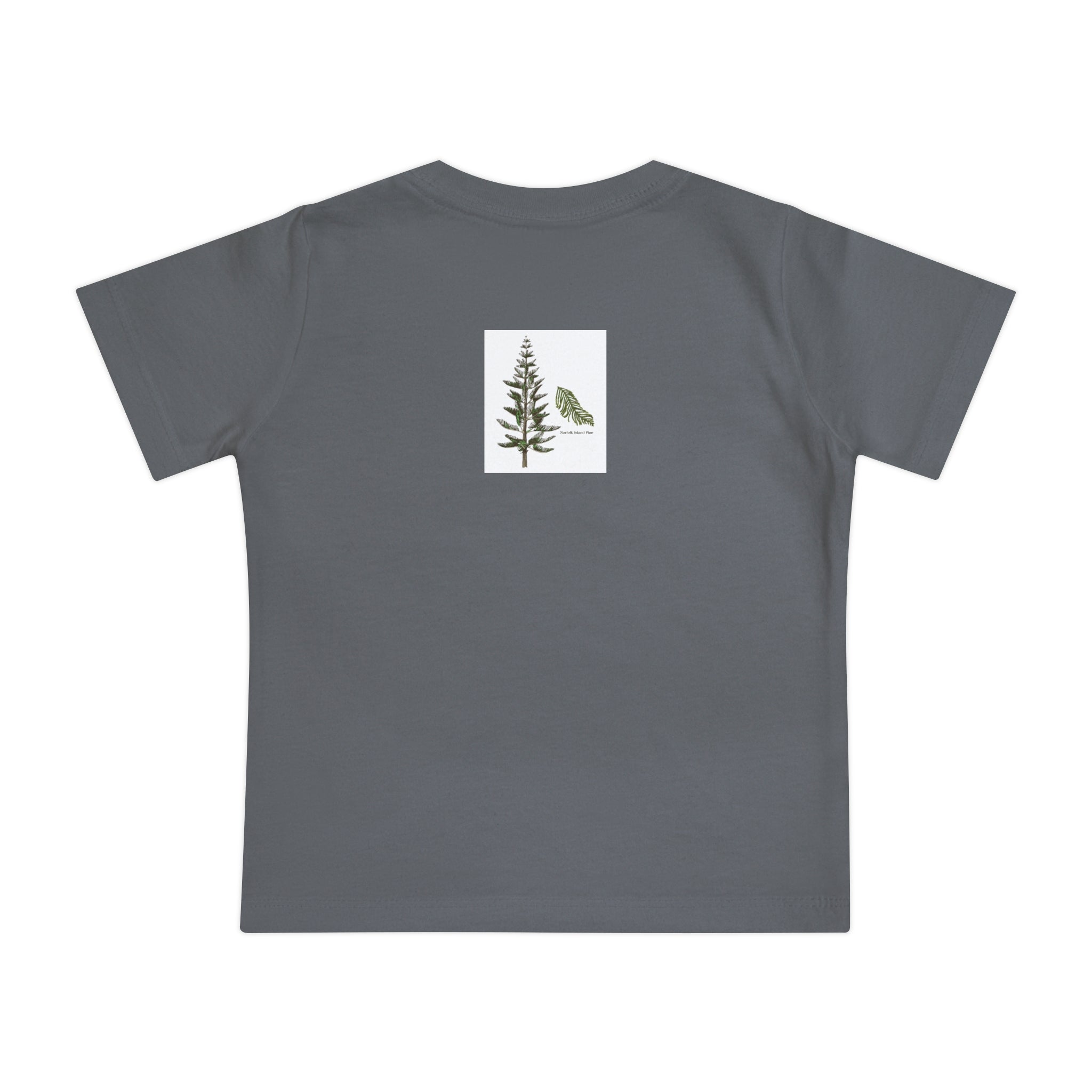Pup-cific Northwest Baby T‑Shirt — Cute Plaid Puppy with Beanie, Baby Tee