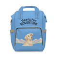 Ready For Adventure Diaper Backpack — Dog Print Multifunctional Baby Bag