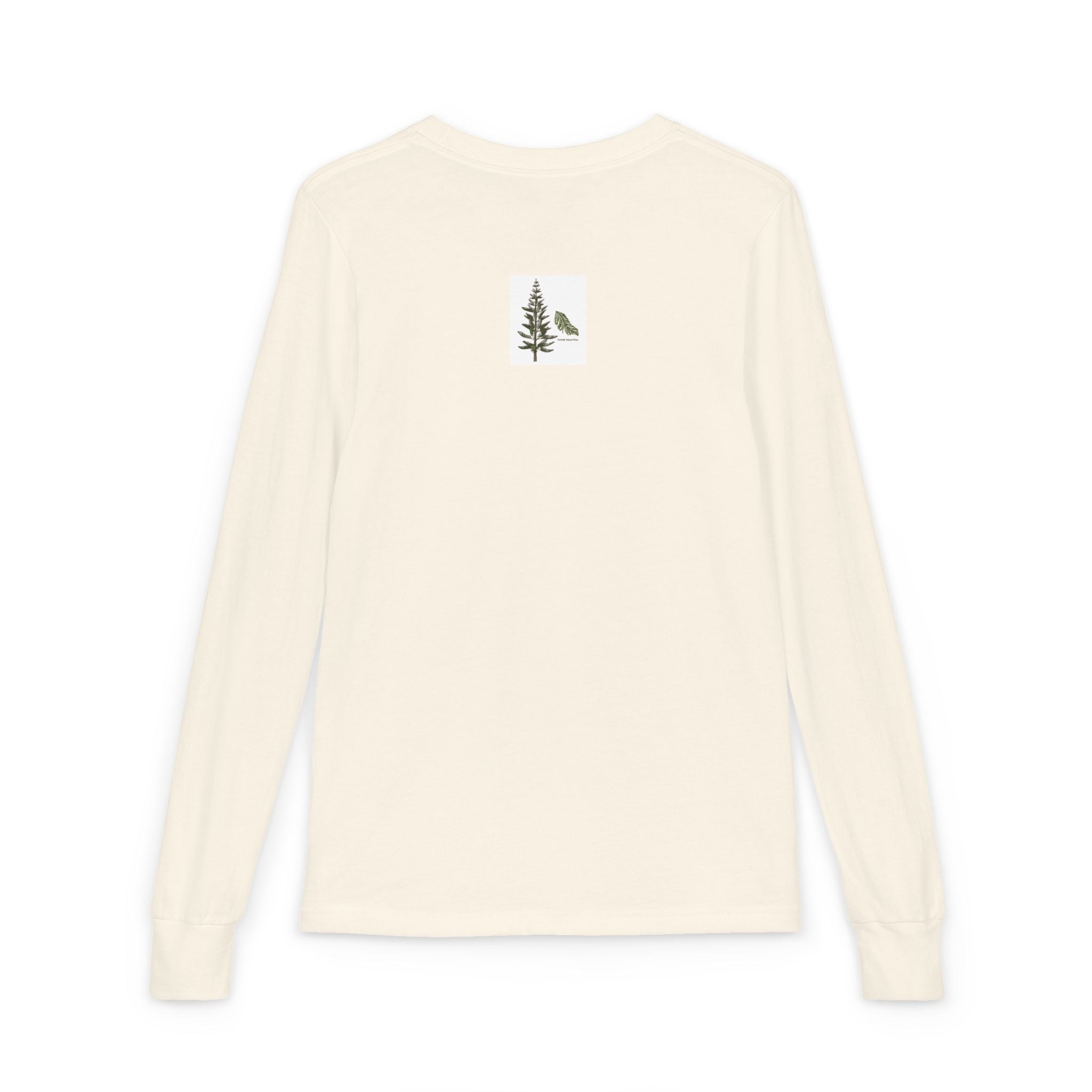 Youth Long Sleeve Tee — "Ready for Adventure" Golden Retriever Kids Shirt