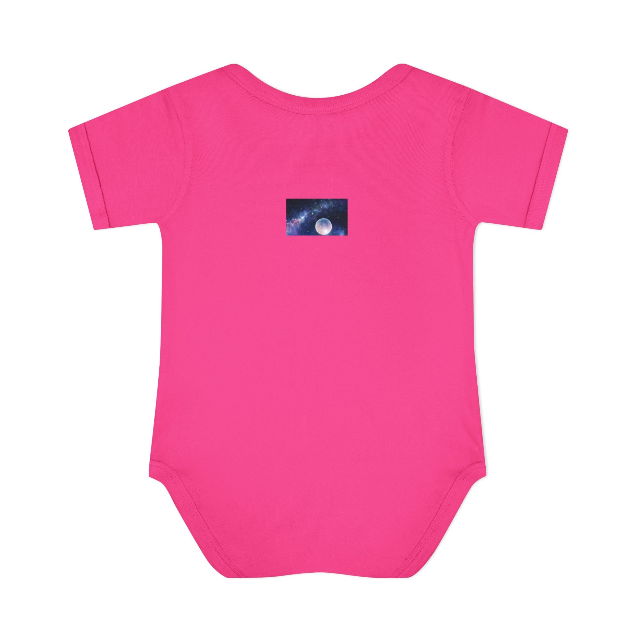 Baby Bodysuit — Moonlit Fox & Bunny Cute Nursery Graphic