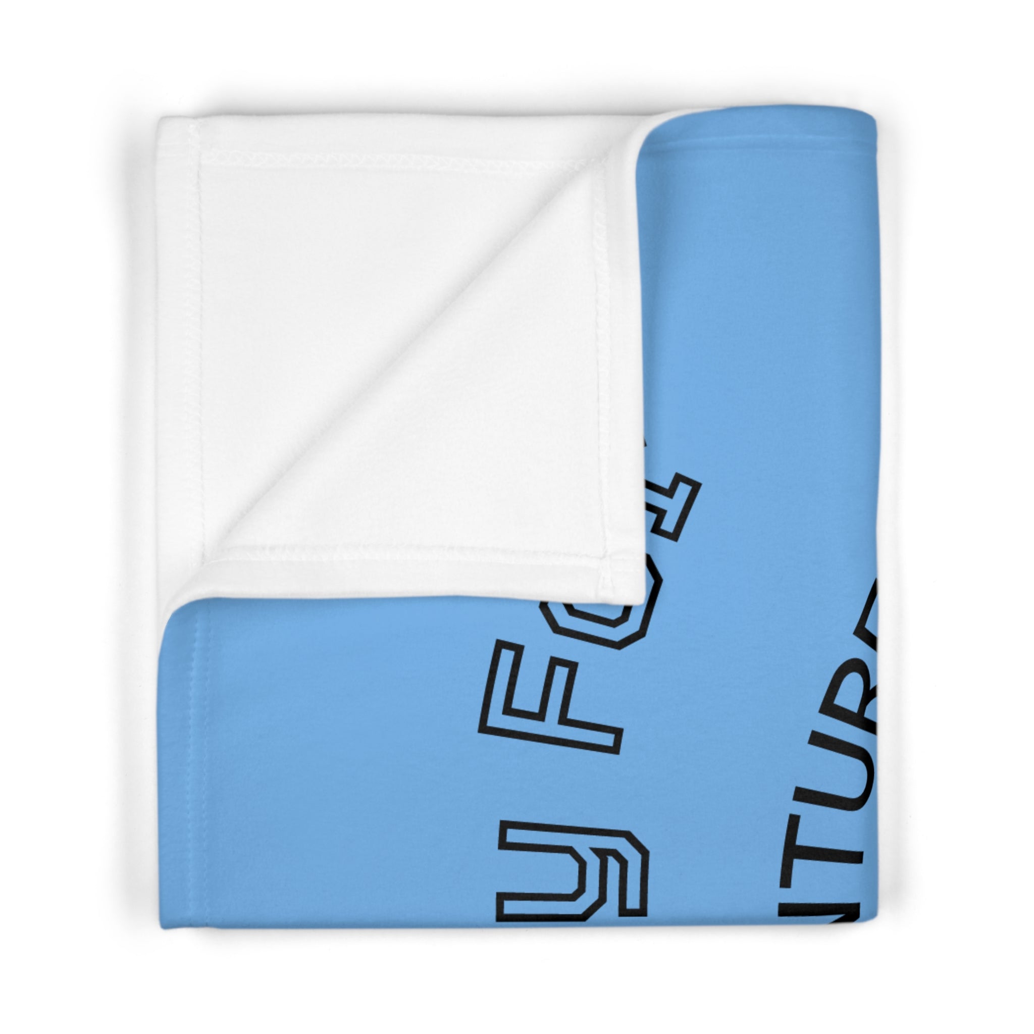 Ready For Adventure Baby Blanket — Golden Retriever Mountain Baby Throw