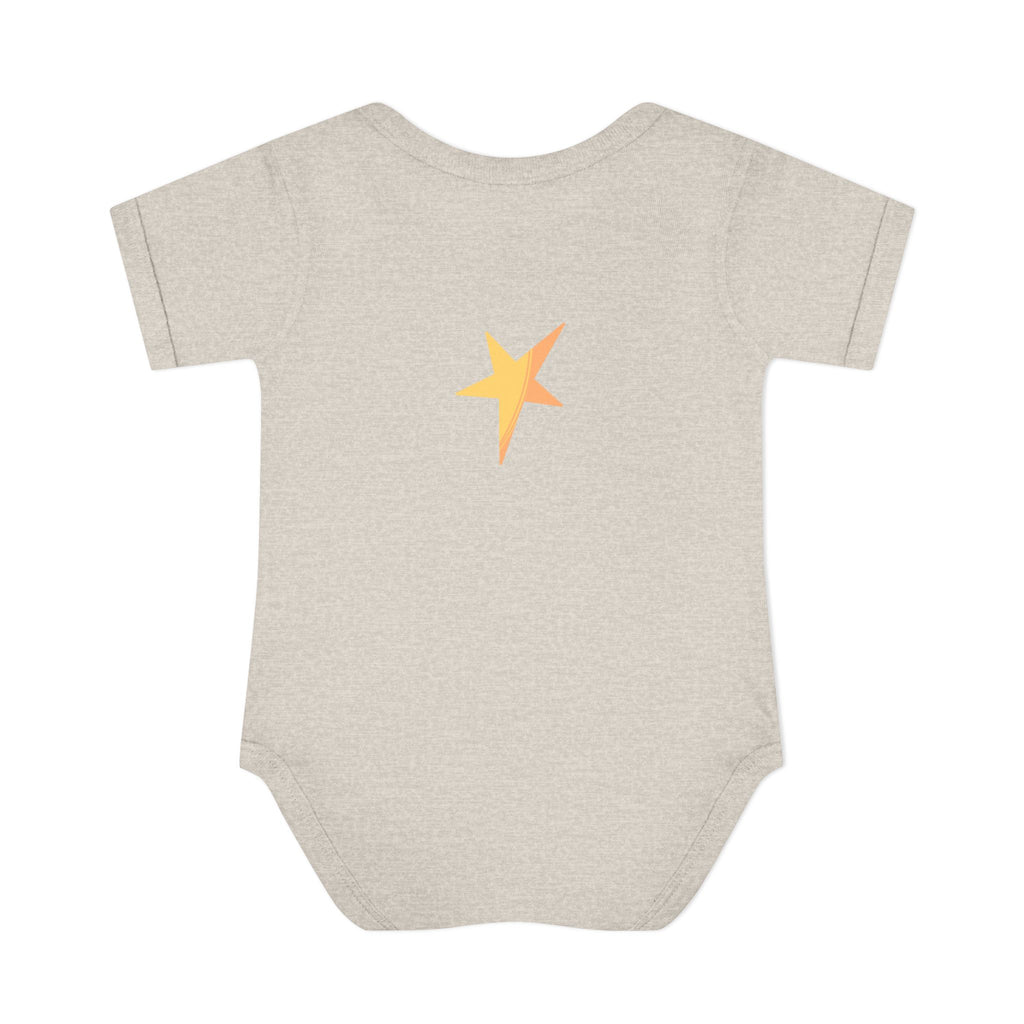 Baby Bodysuit - 'Wish Upon a Star' Fox & Bunny Night Sky Infant Onesie