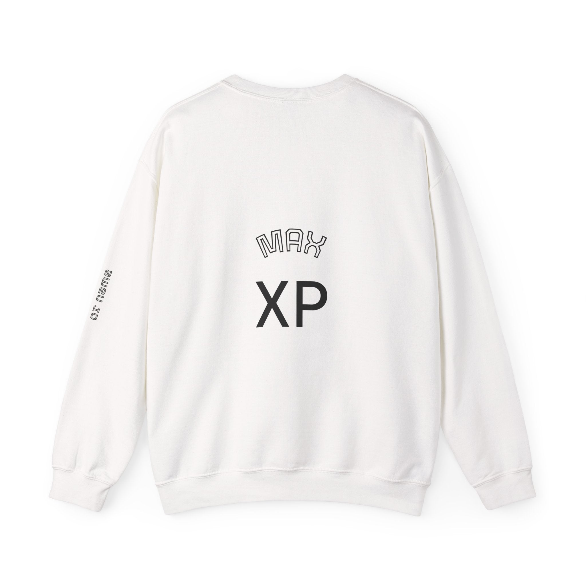 Leveled Up Gamer Crewneck Sweatshirt — Personalized "Leveled UP" Birthday Design