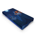 Baby Changing Pad Cover — Night Sky Fox & Bunny Illustration