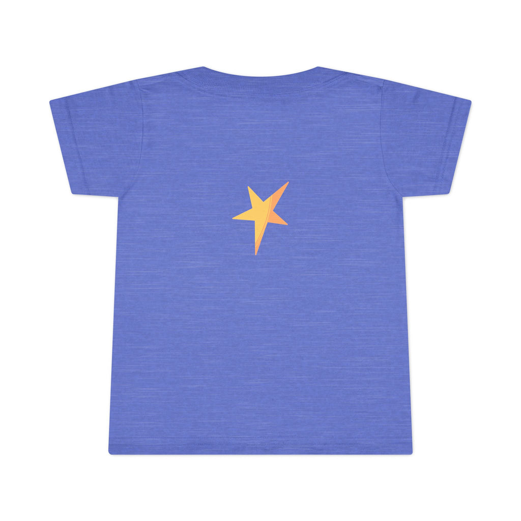Toddler T-Shirt — "Wish Upon a Star" Fox & Bunny Graphic Tee