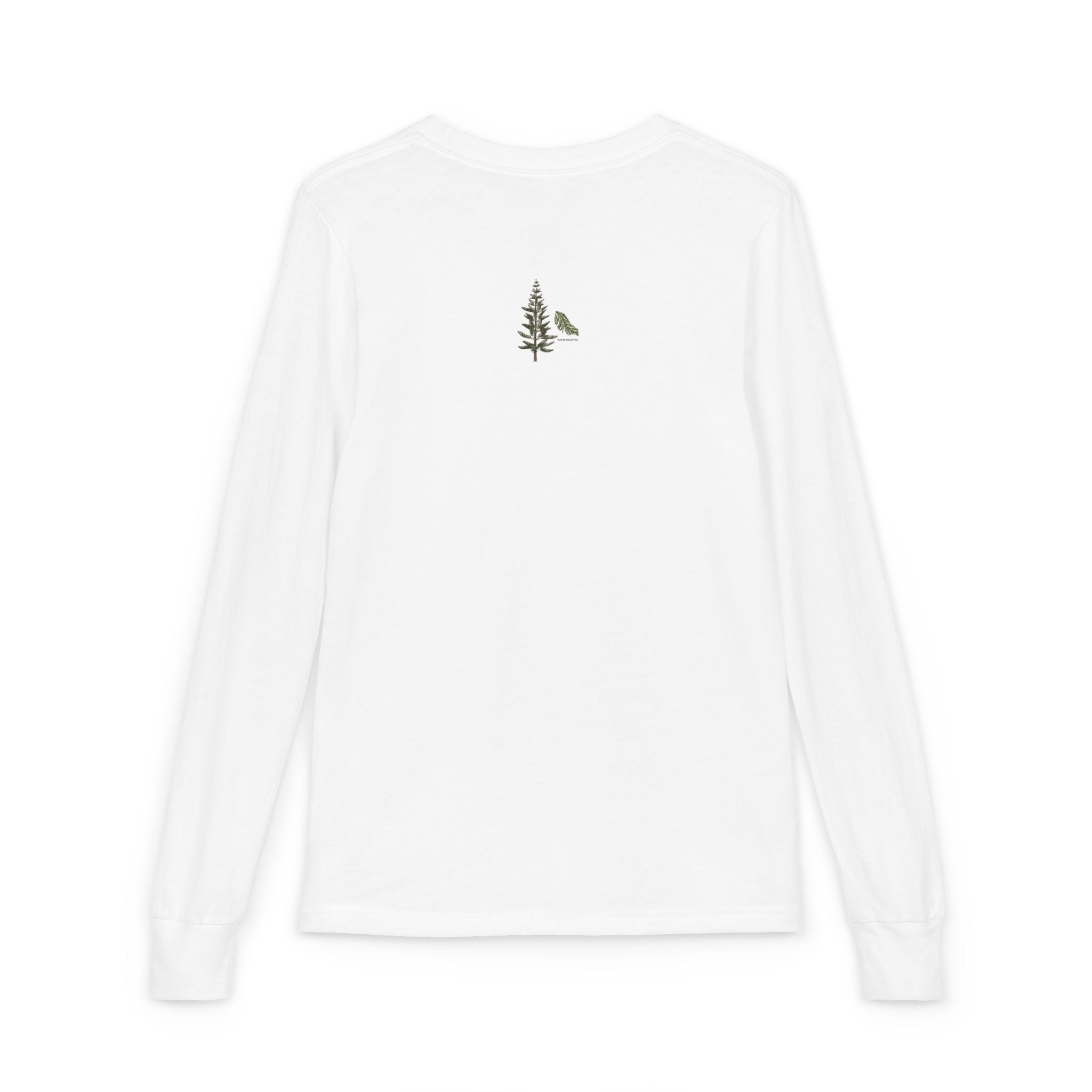 Youth Long Sleeve Tee — "Ready for Adventure" Golden Retriever Kids Shirt