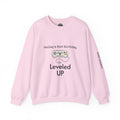 Leveled Up Gamer Crewneck Sweatshirt — Personalized "Leveled UP" Birthday Design
